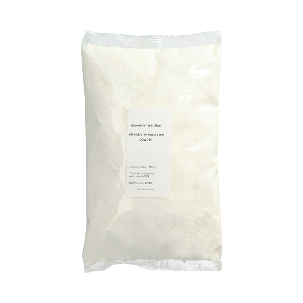 Product Ice Cream Powder Strawberry 1kg Image