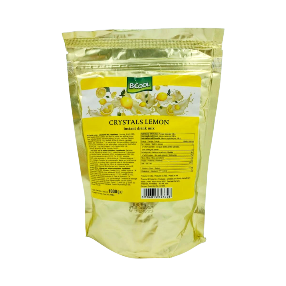 Product Lemonade Powder Crystals BCool Lemon 1kg Image