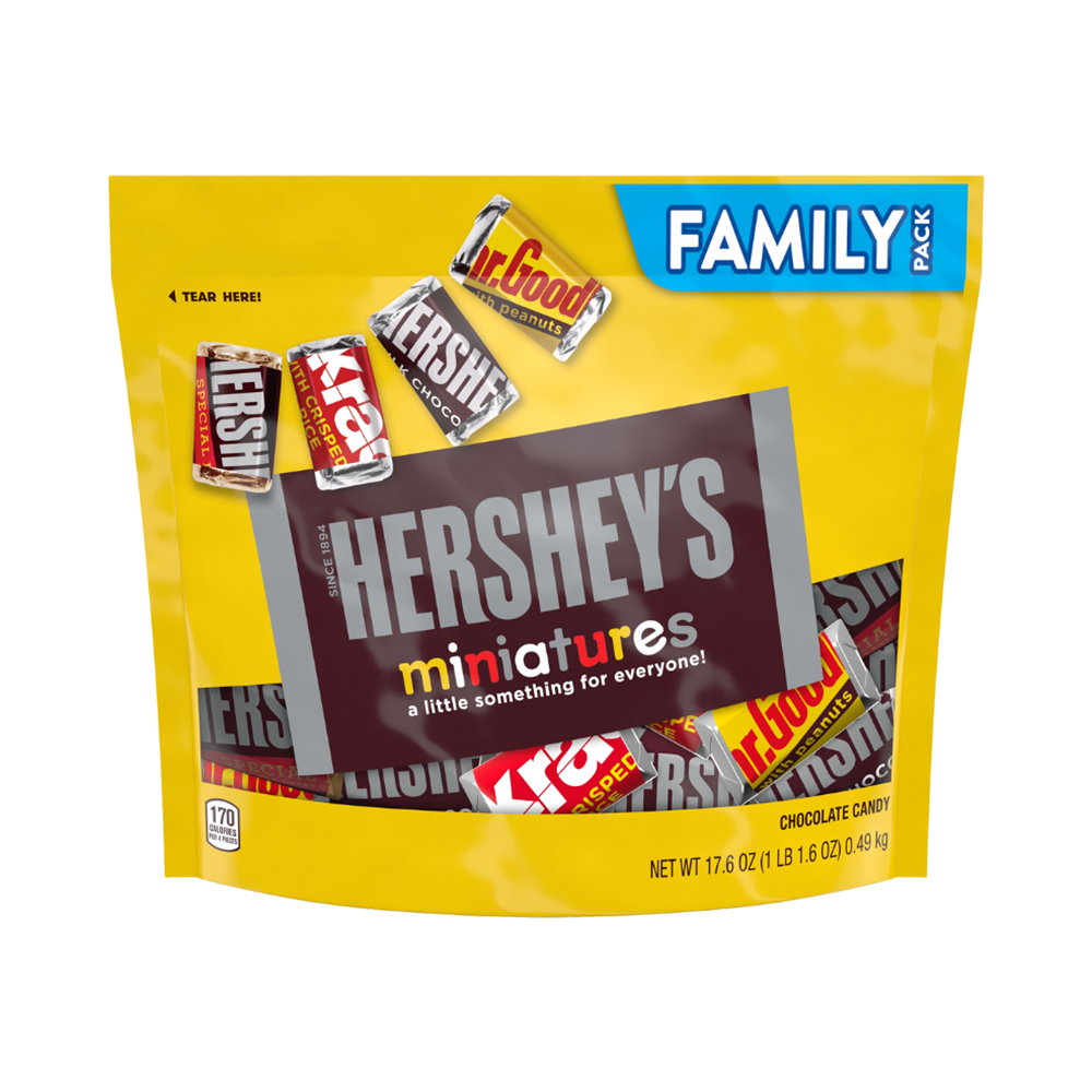 Product Chocolate Hershey's Miniatures Assortment 498g Image