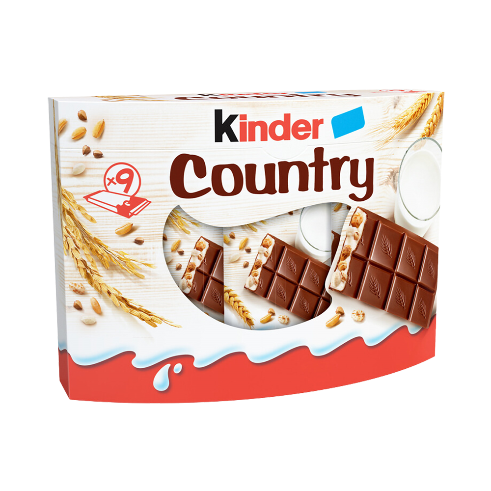 Product Milk Chocolate Kinder Country T9 211,5g Image