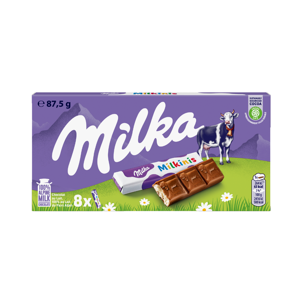 Product Milk Chocolate Milka Milkinis Image
