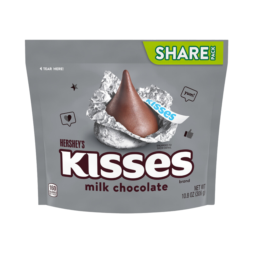 Chocolate Hershey's Kisses 306g