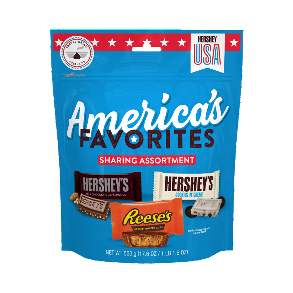 Product Chocolate Hershey's America's Favorites Sharing Assortment 500g Image