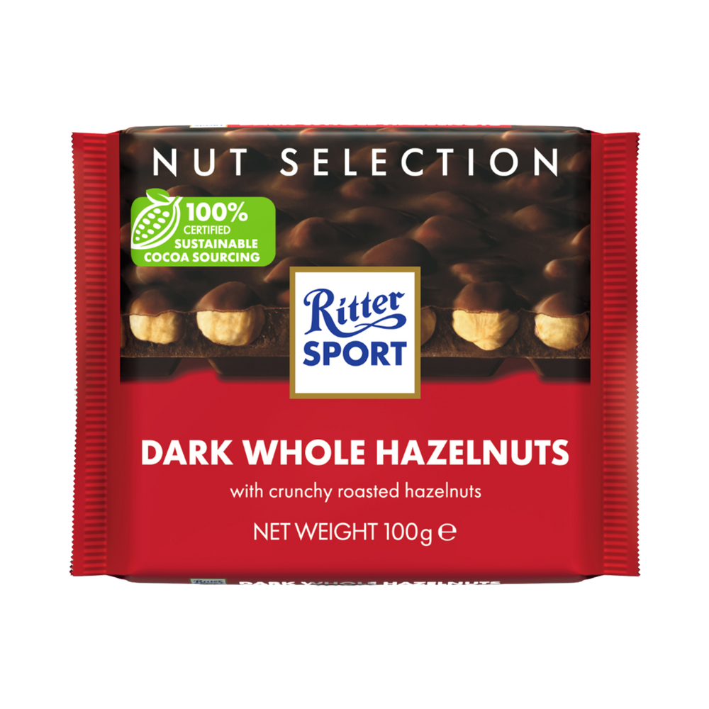 Product Ritter Sport Nut Sel.Dark Whole Hazelnut 10x 100g FE7029 Image