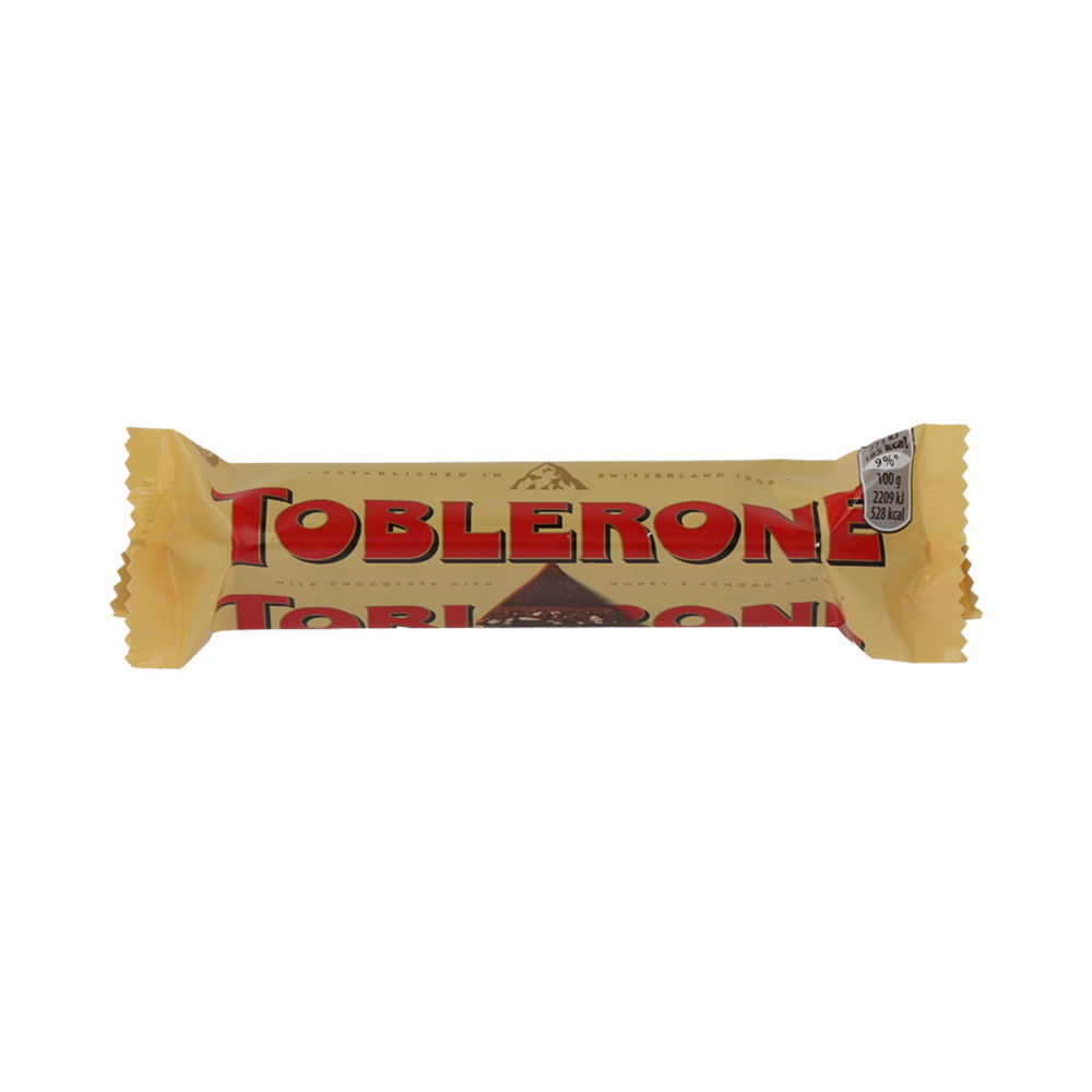 Toblerone Milk with Honey & Almond Nougat 35g