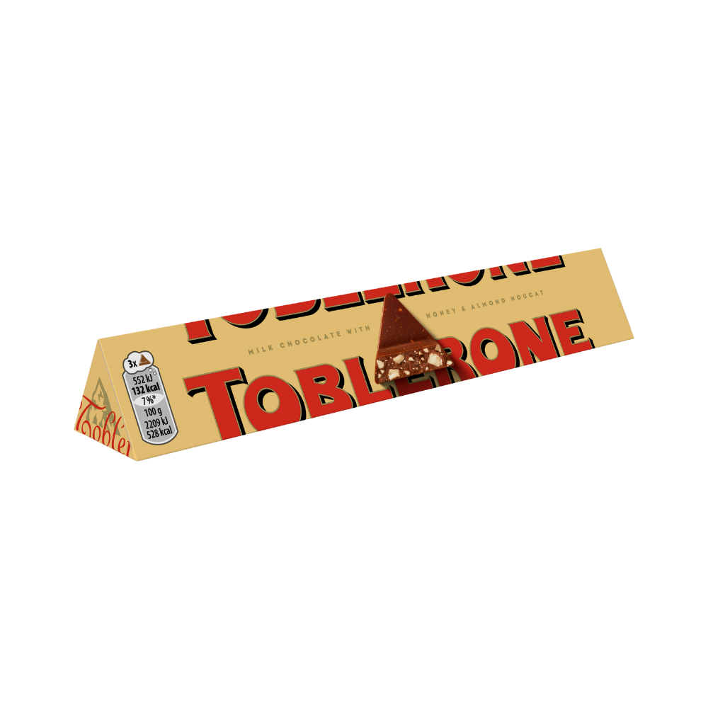 Product Toblerone Milk with Honey & Almond Nougat 100g Image