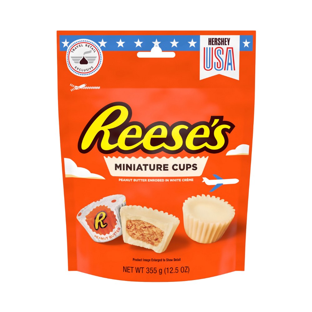Product White Chocolate Reese's Peanut Butter Cups Miniatures 355g Image