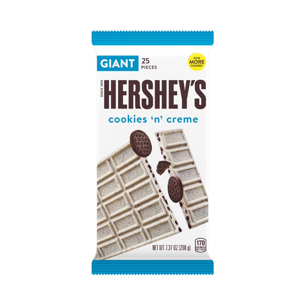 Product White Chocolate Hershey's Cookies 'N' Creme Giant 7,37oz Image