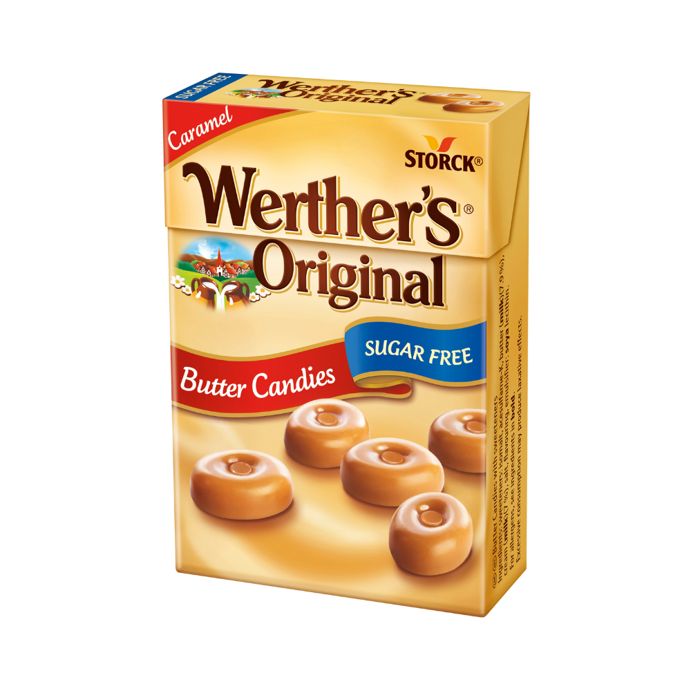 Product Storck Werther's Original Butter Candies Sugar Free Caramel Image