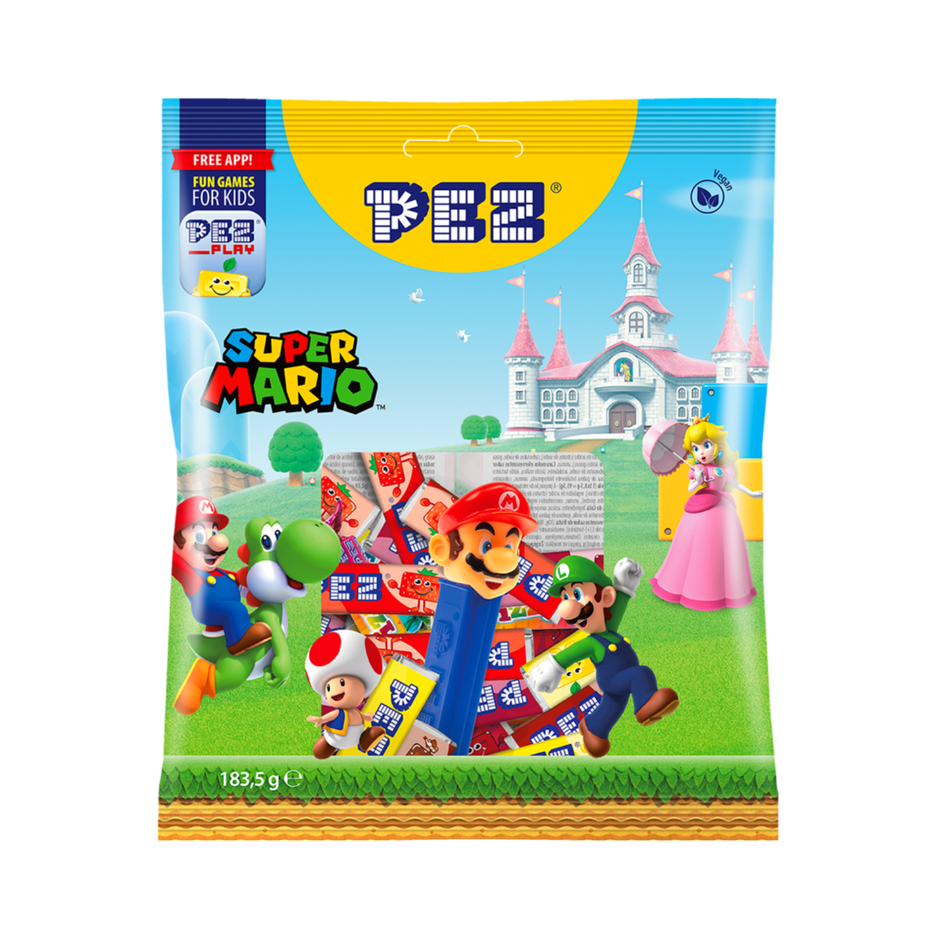 Product Candies PEZ Super Mario Maxi Bag Image