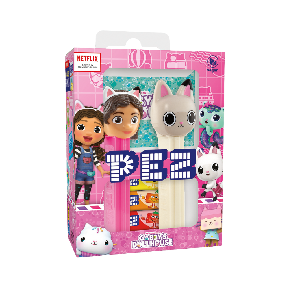 Product Candies PEZ DreamWorks Twinpack Gabby's Dollhouse Image