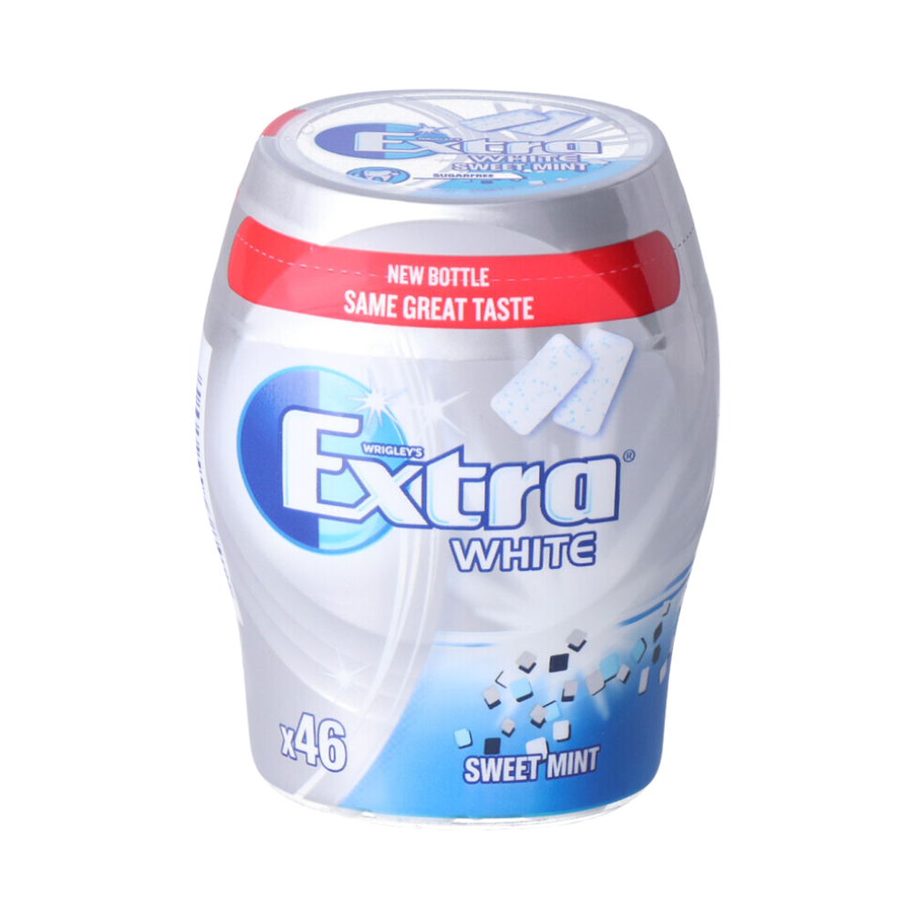 Product Chewing Gum Wrigley's Extra White Sweet Mint Sugar Free 46 Pellets (PF) 64g Image