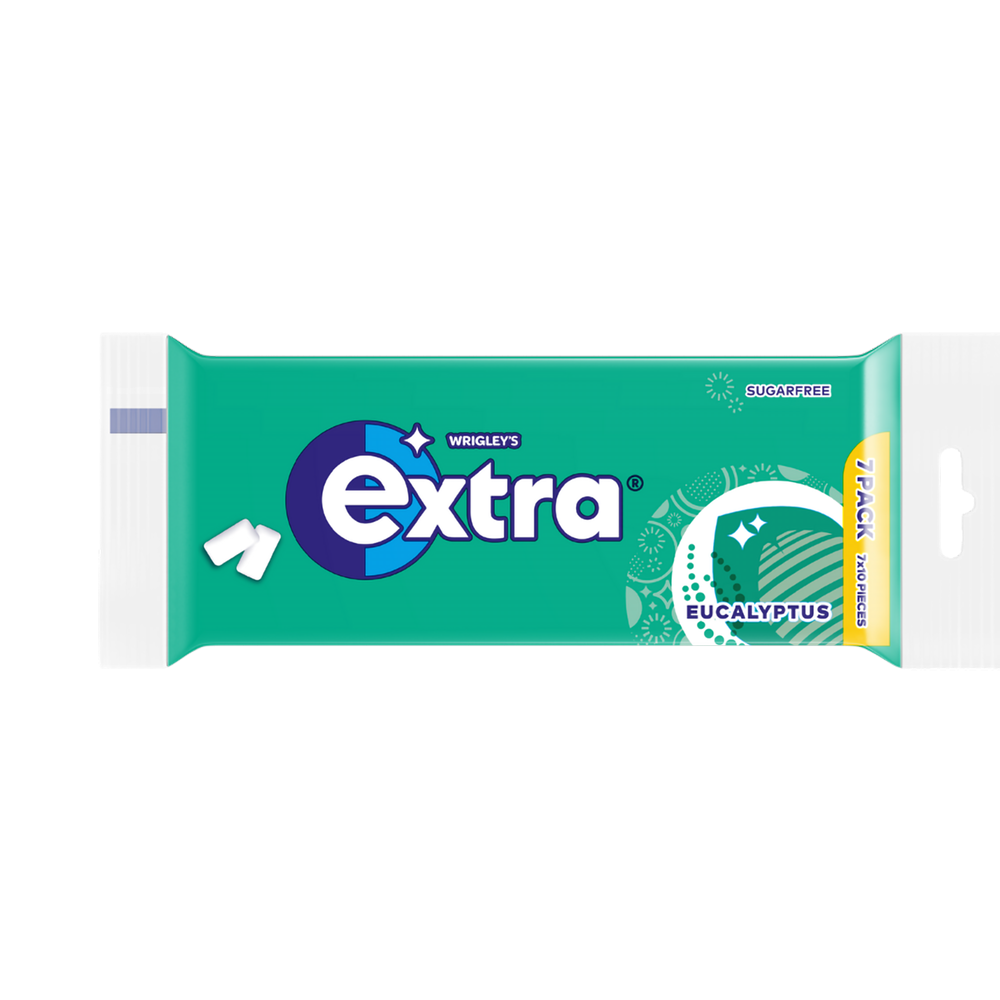 Product Chewing Gum Wrigley's Extra Eucalyptus Sugarfree 7-pack 98g Image