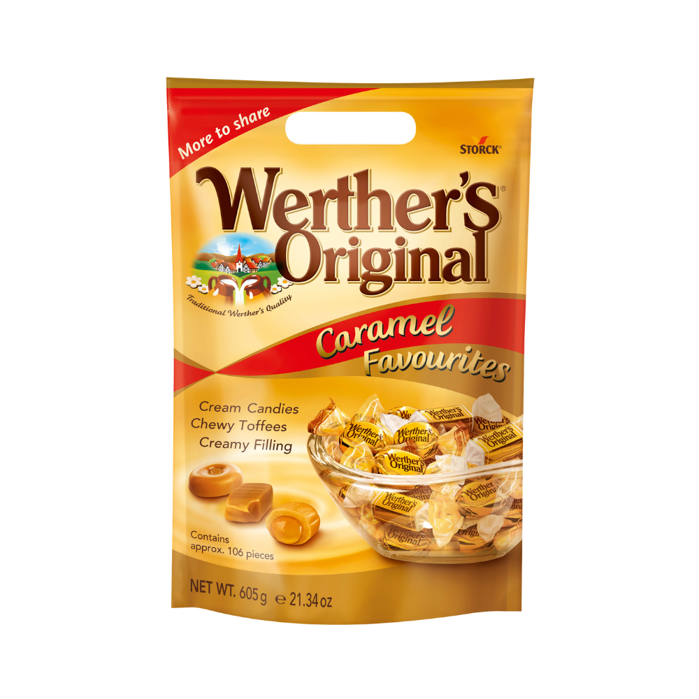 Product Storck Werther's Original Caramel Favourites Pouch Image