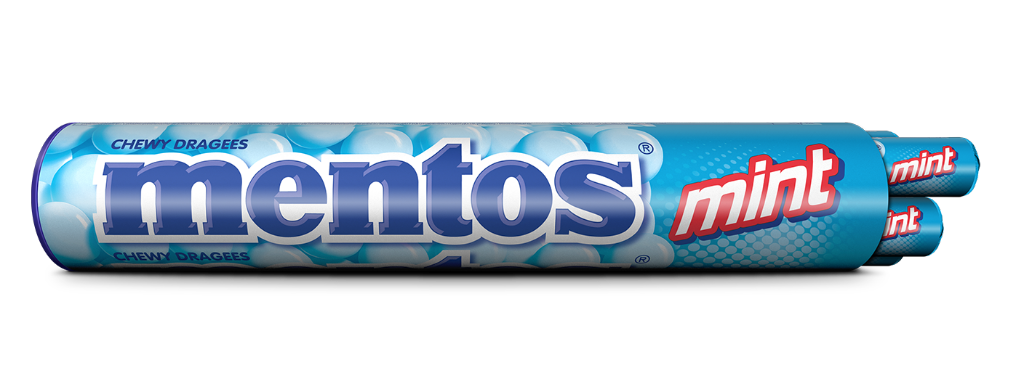 Van Melle Mentos Mint Jumbo Rolls (8 Indv.Rolls)