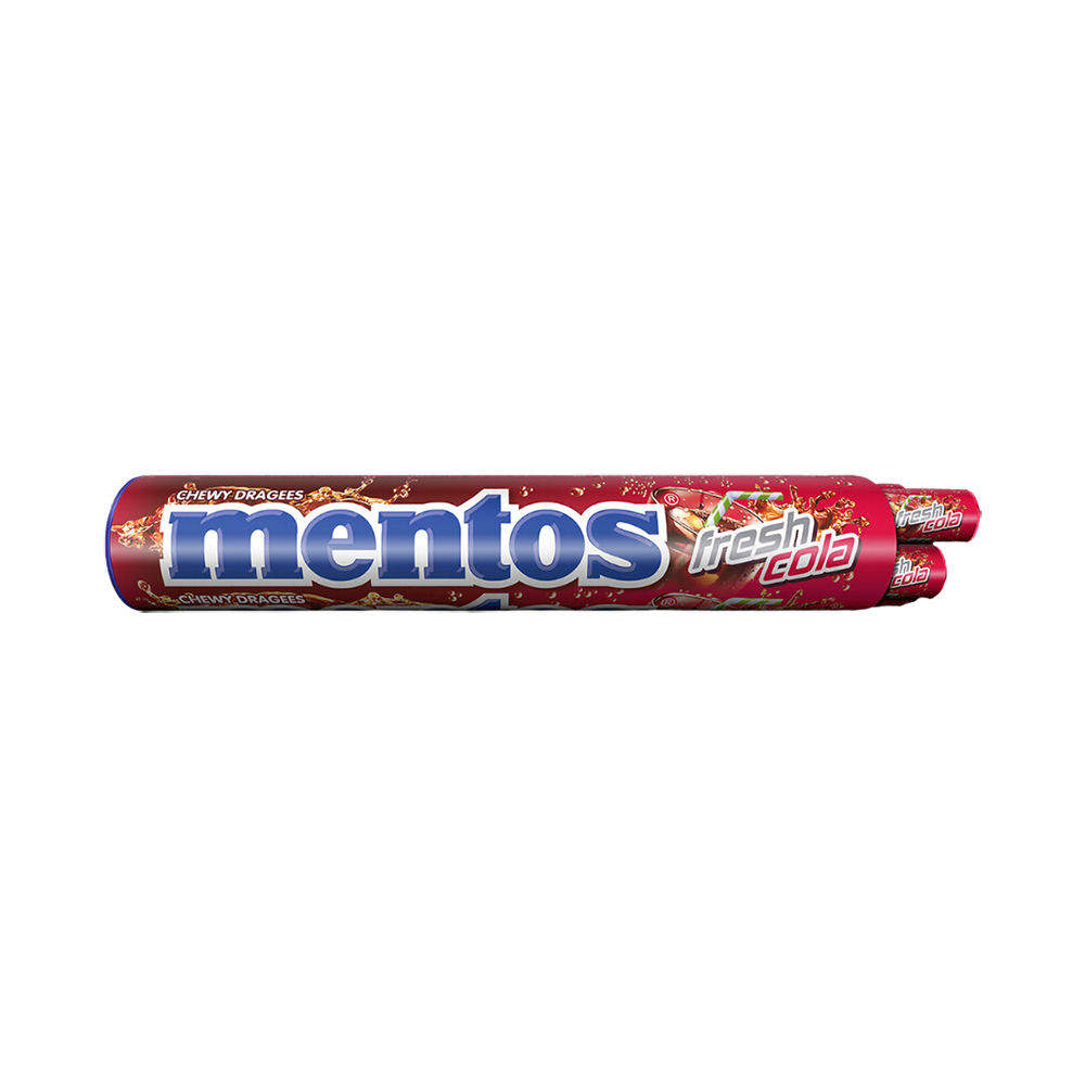 Product Mentos Cola Jumbo Rolls (8 Indv.Rolls) 296g Image