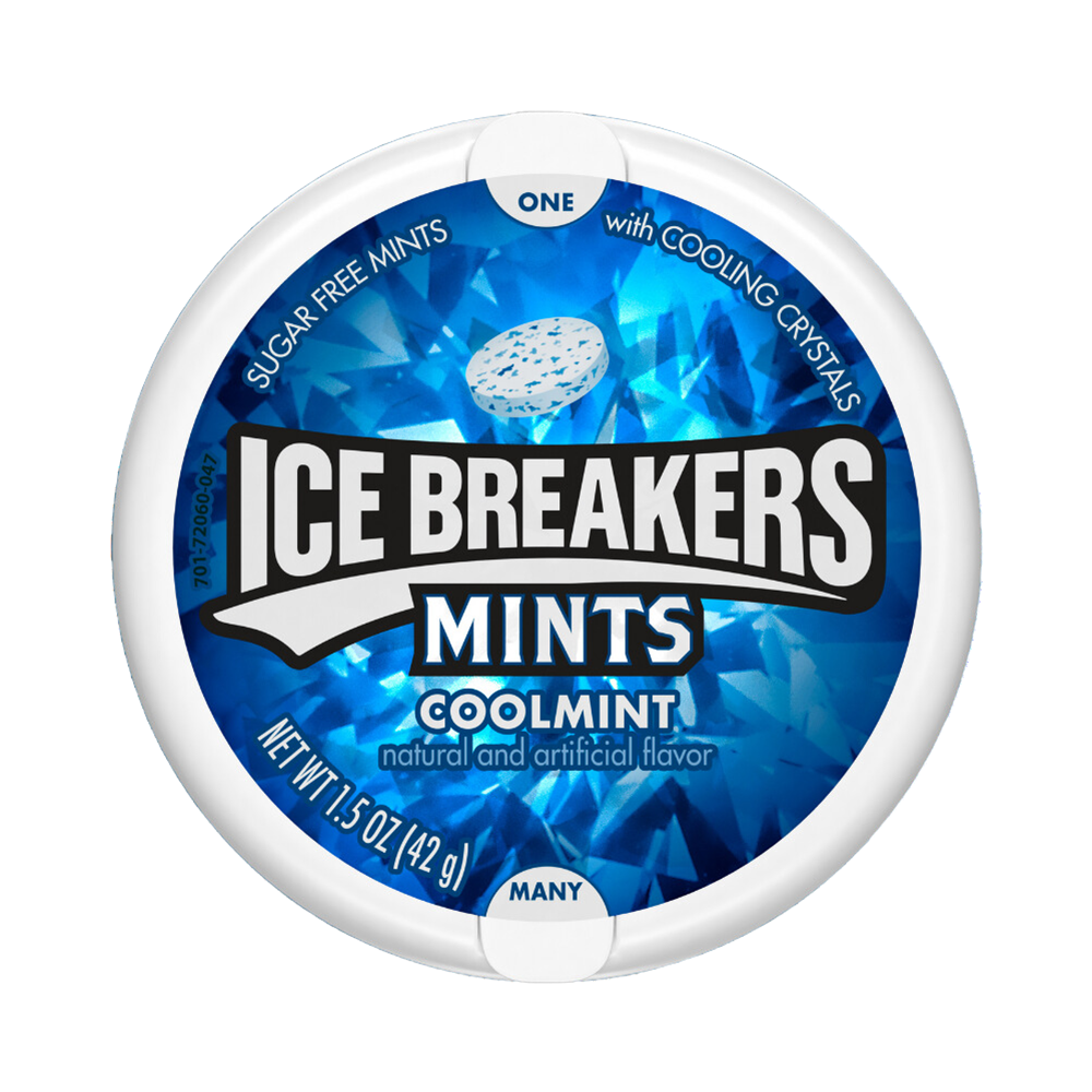 Product Mints Ice Breakers Cool Mint Sugar Free with Cooling Crystals 42g Image