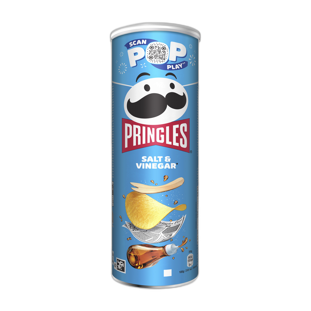Product Pringles Potato Chips Salt & Vinegar Image
