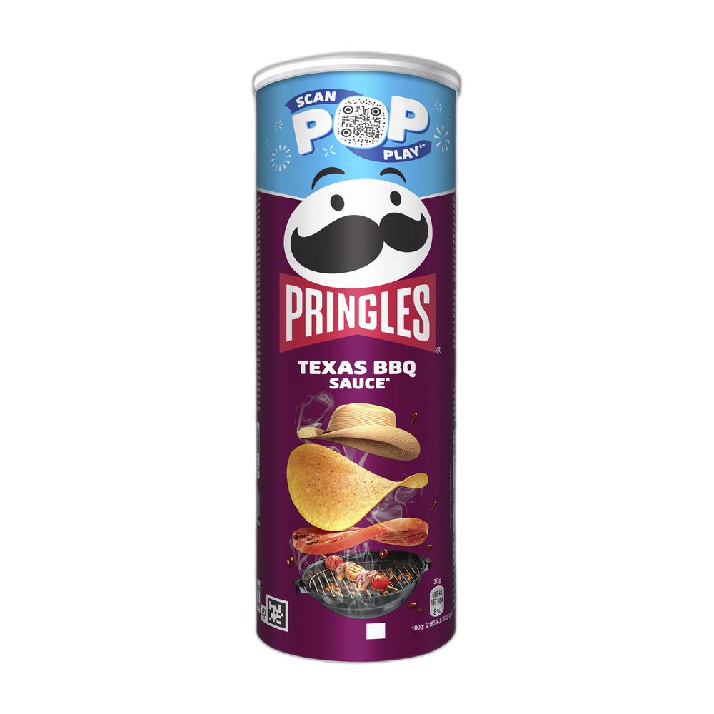 Product Pringles Potato Chips Texas BBQ Sauce Image