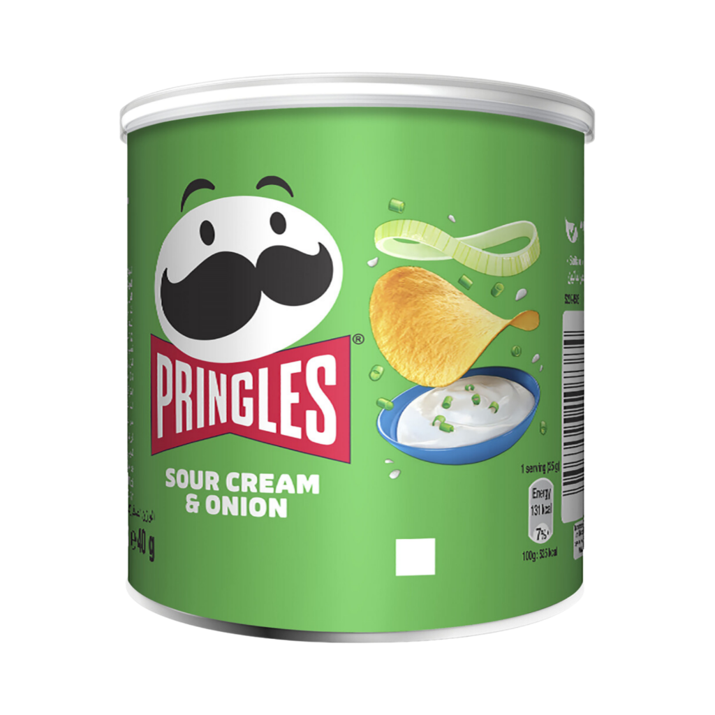 Product Pringles Potato Chips Sour Cream & Onion 40g Image