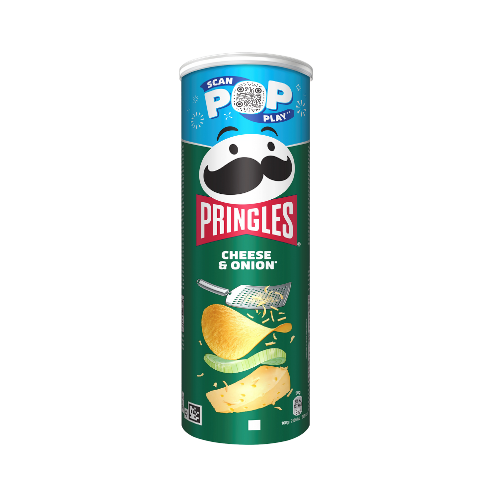 Product Pringles Potato Chips Cheese & Onion 165g Image