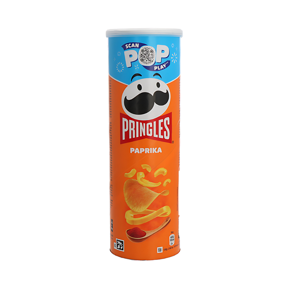 Product Pringles Potato Chips Paprika 165g Image