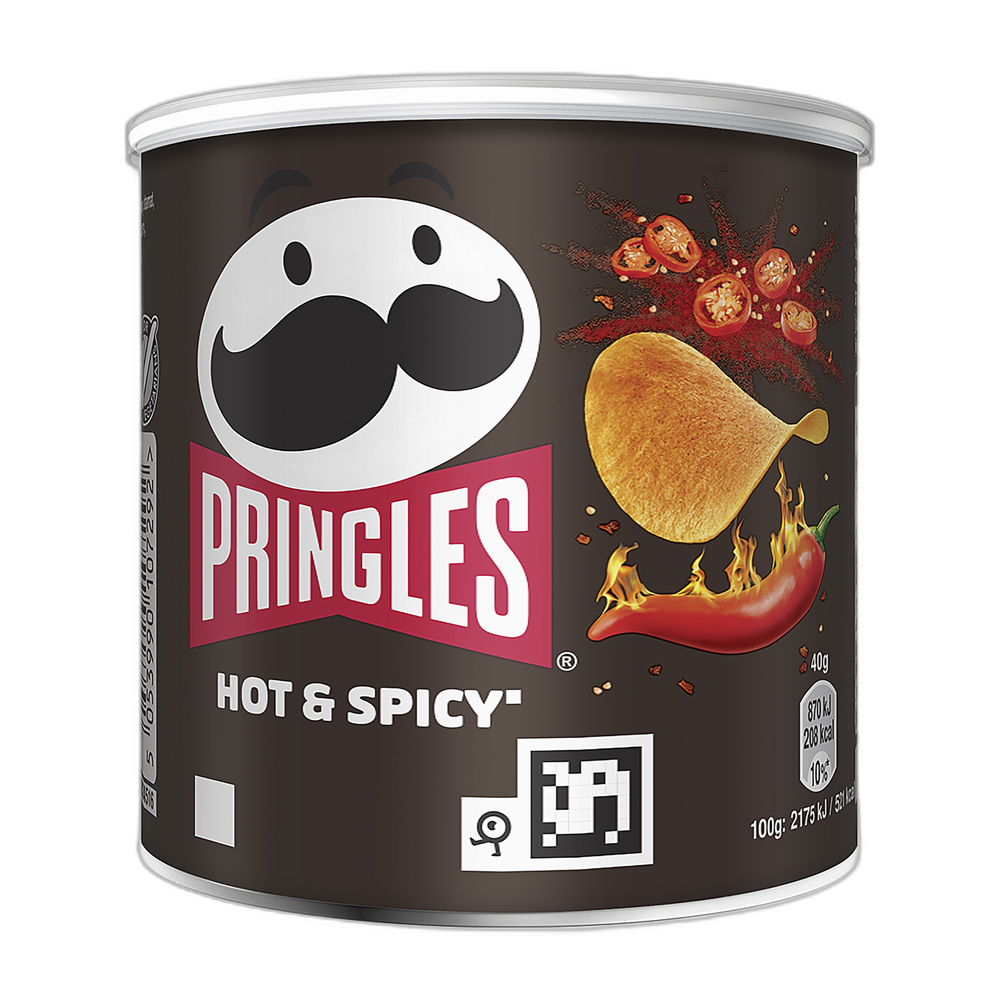 Product Pringles Potato Chips Hot & Spicy Image