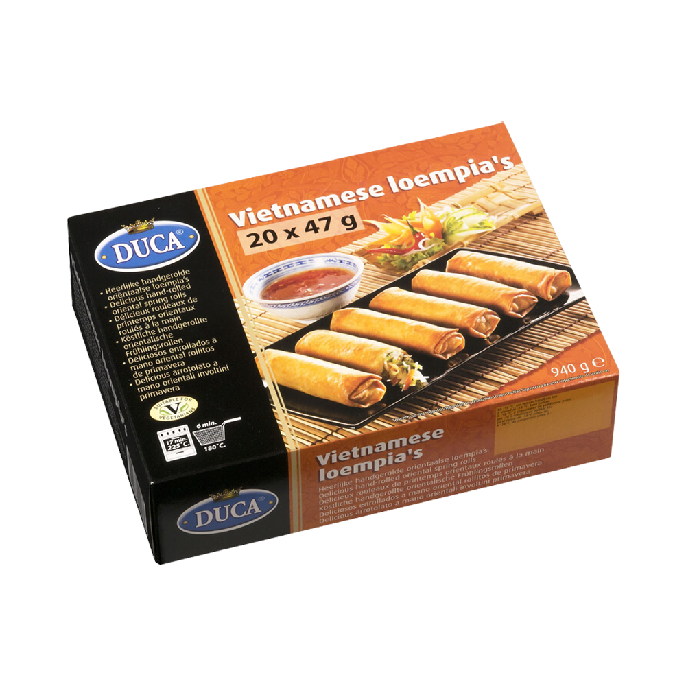 Product Vietnamese Spring Rolls Vegetables 47g Image