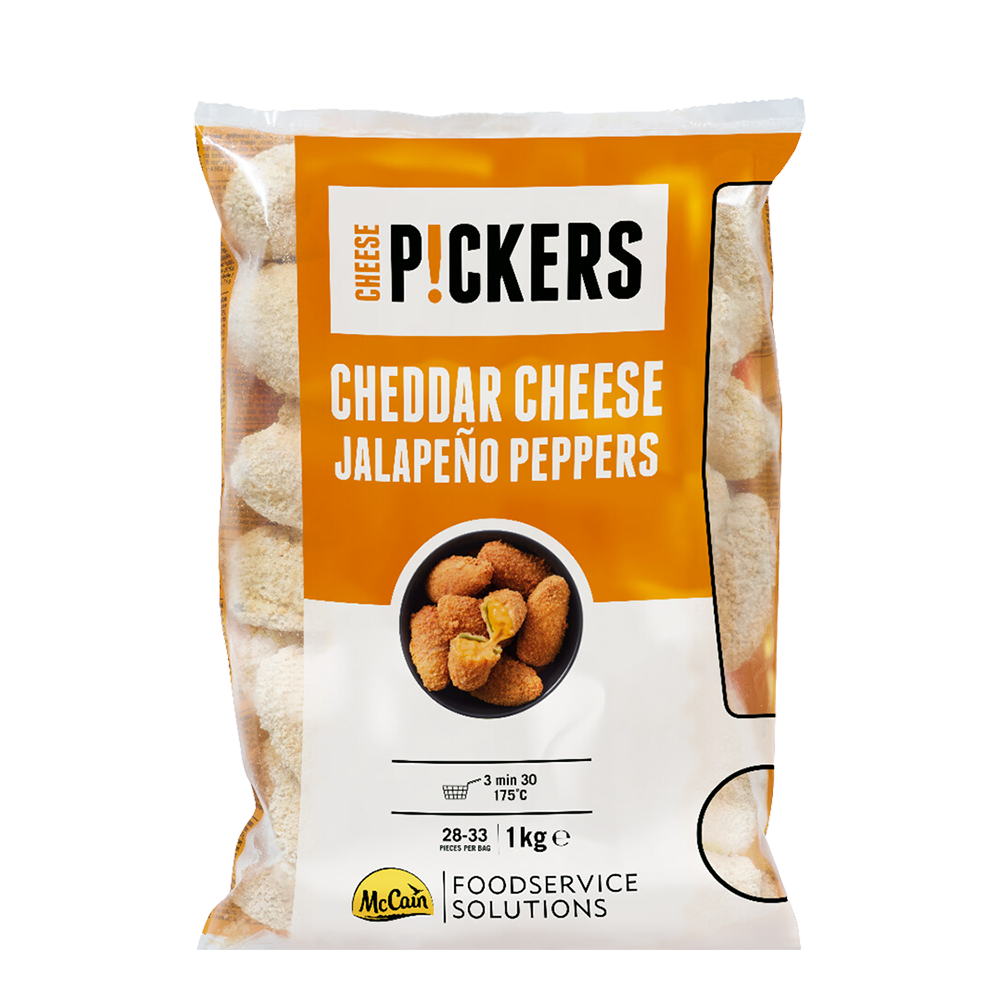 Jalapeno Poppers McCain Cheddar Cheese 1kg
