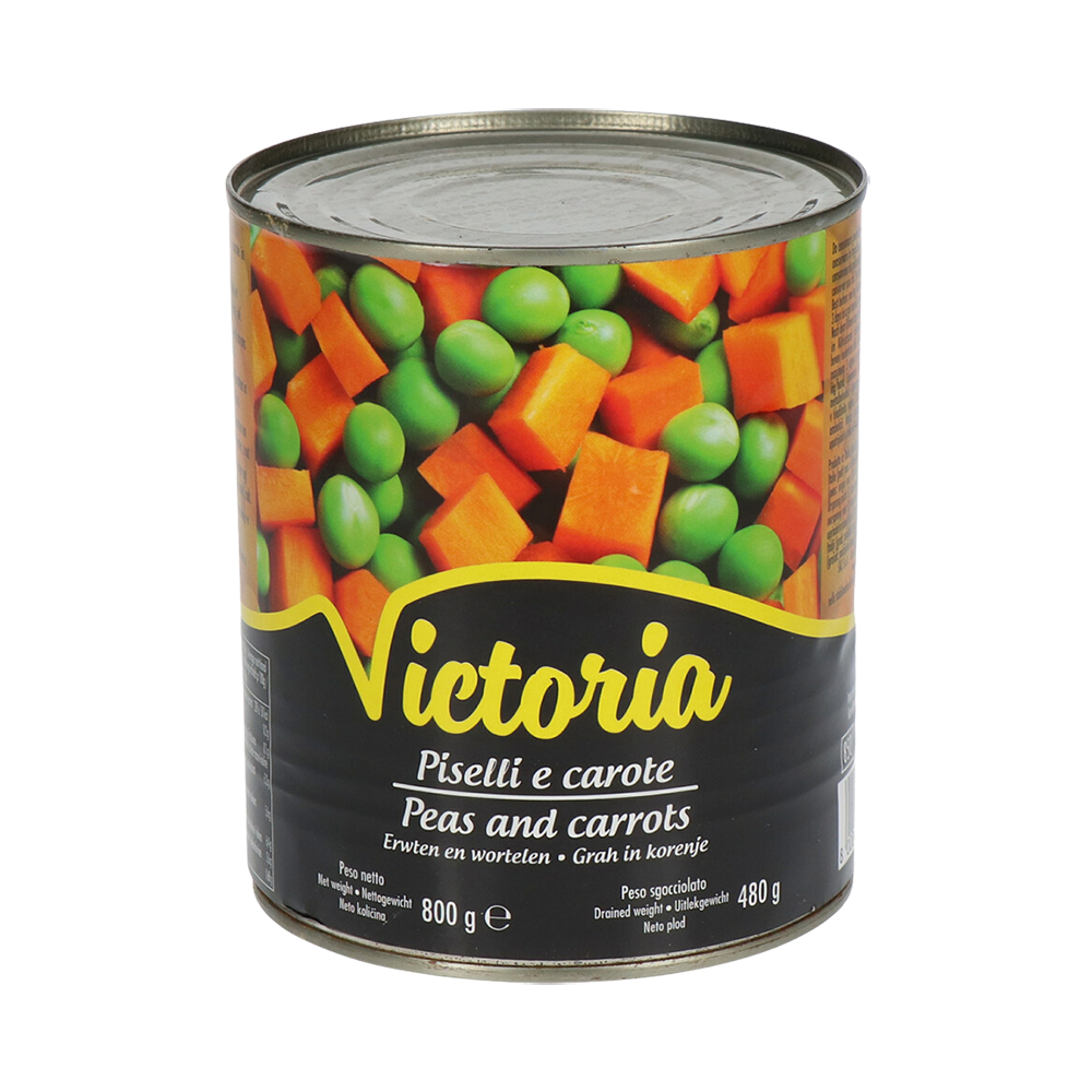 Product Green Peas & Carrots Victoria 800g Image