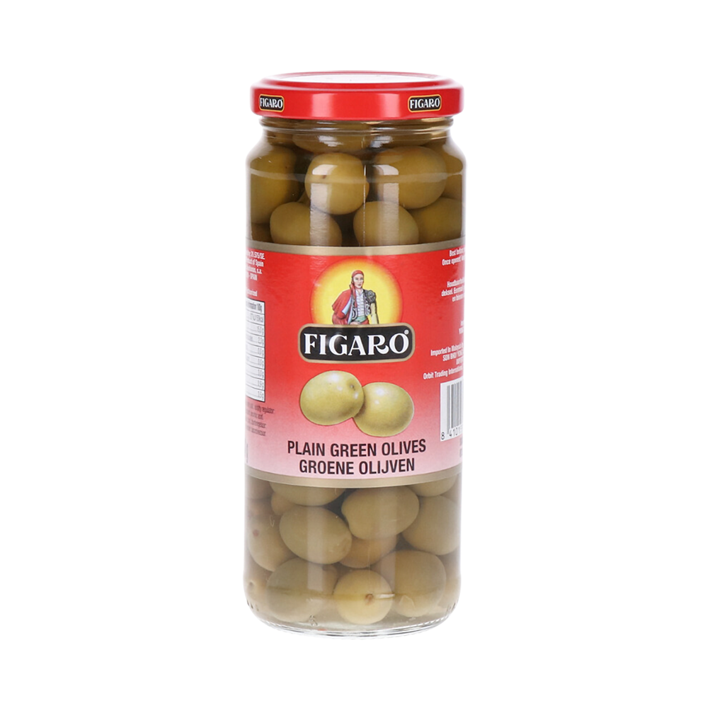Green Olives with Stone Figaro 340g
