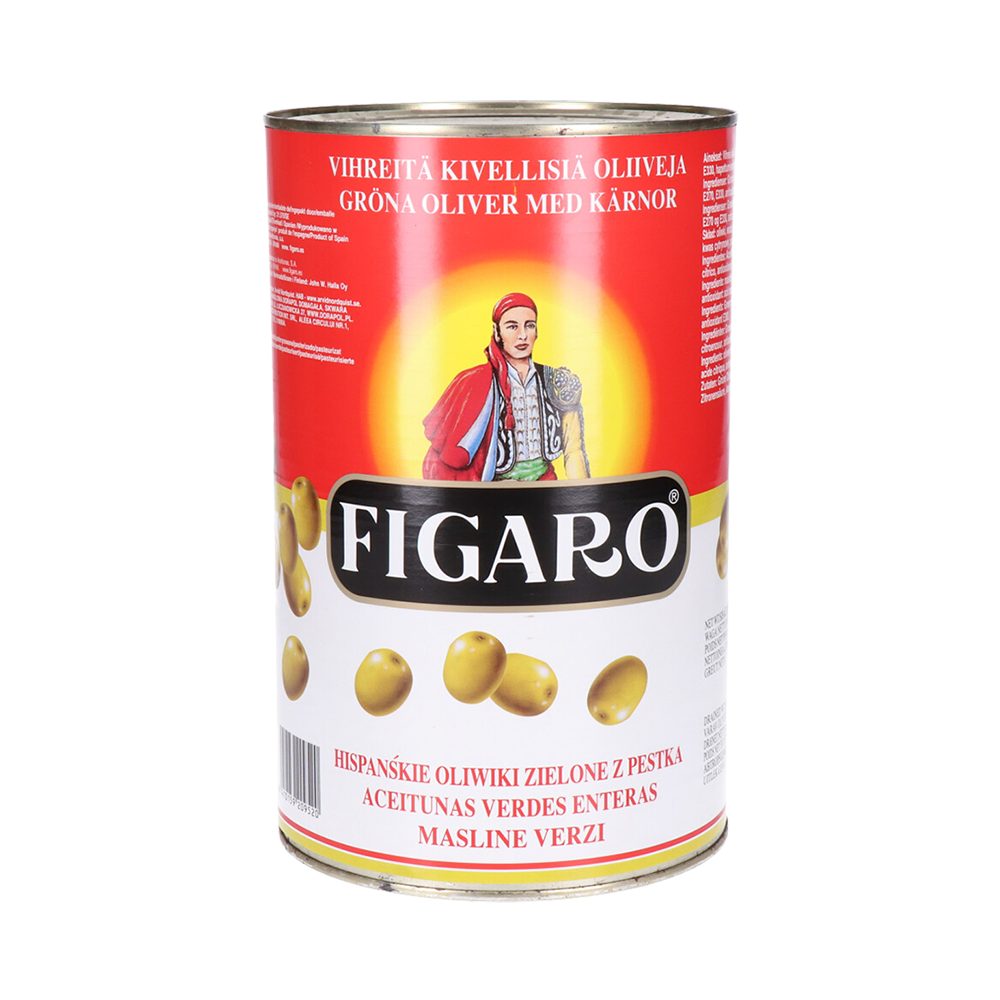 Product Green Olives with Stone Figaro 4,35kg Image