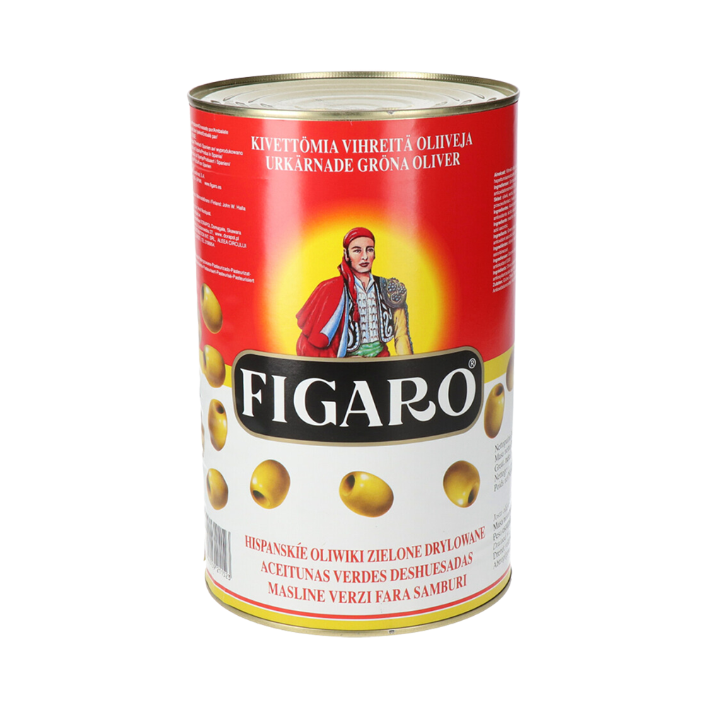 Green Olives Pitted Figaro 4,35kg