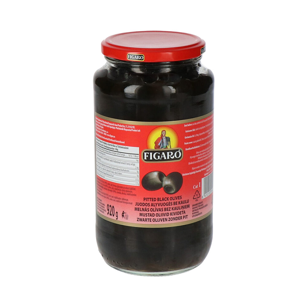 Product Black Olives without Stone Figaro 920g Image