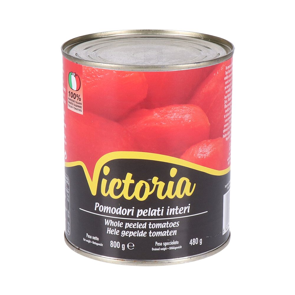 Peeled Tomatoes Victoria Whole 800g