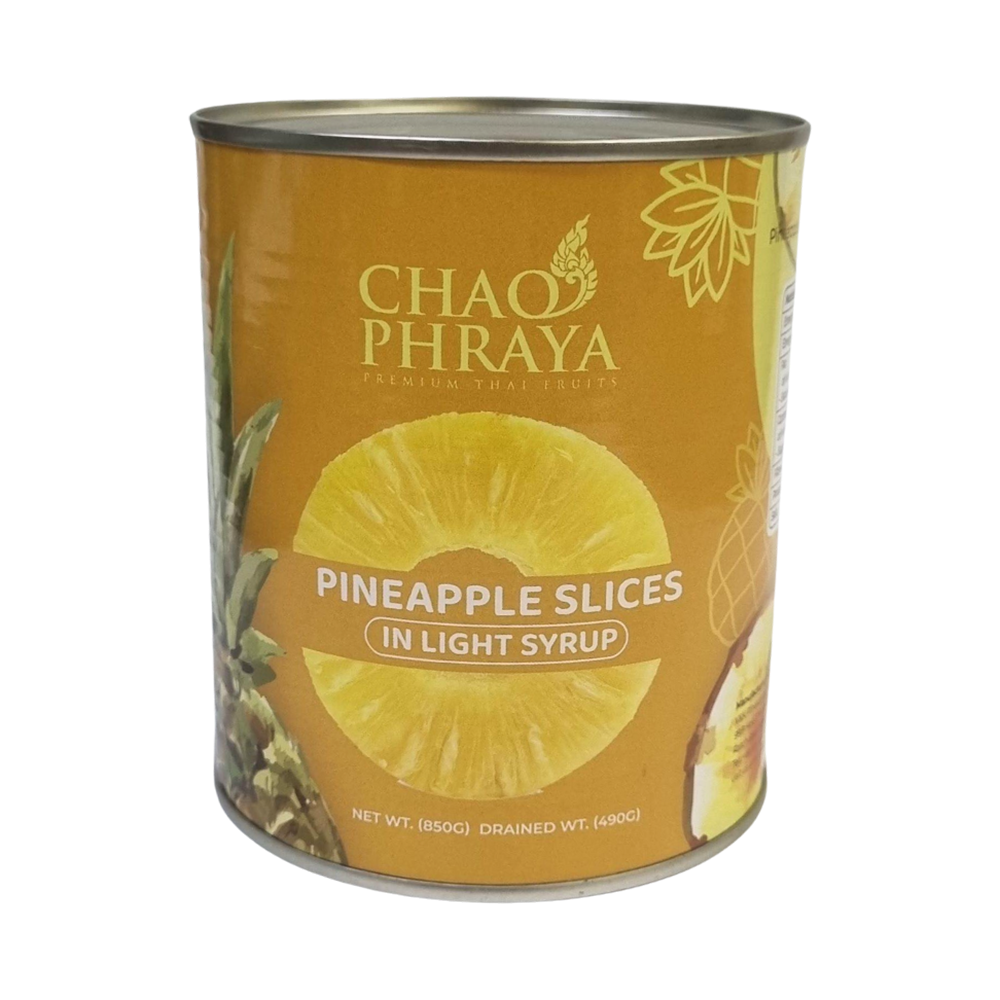 Product Pineapple Slices in Syrup Chao Phraya Light 850g Image