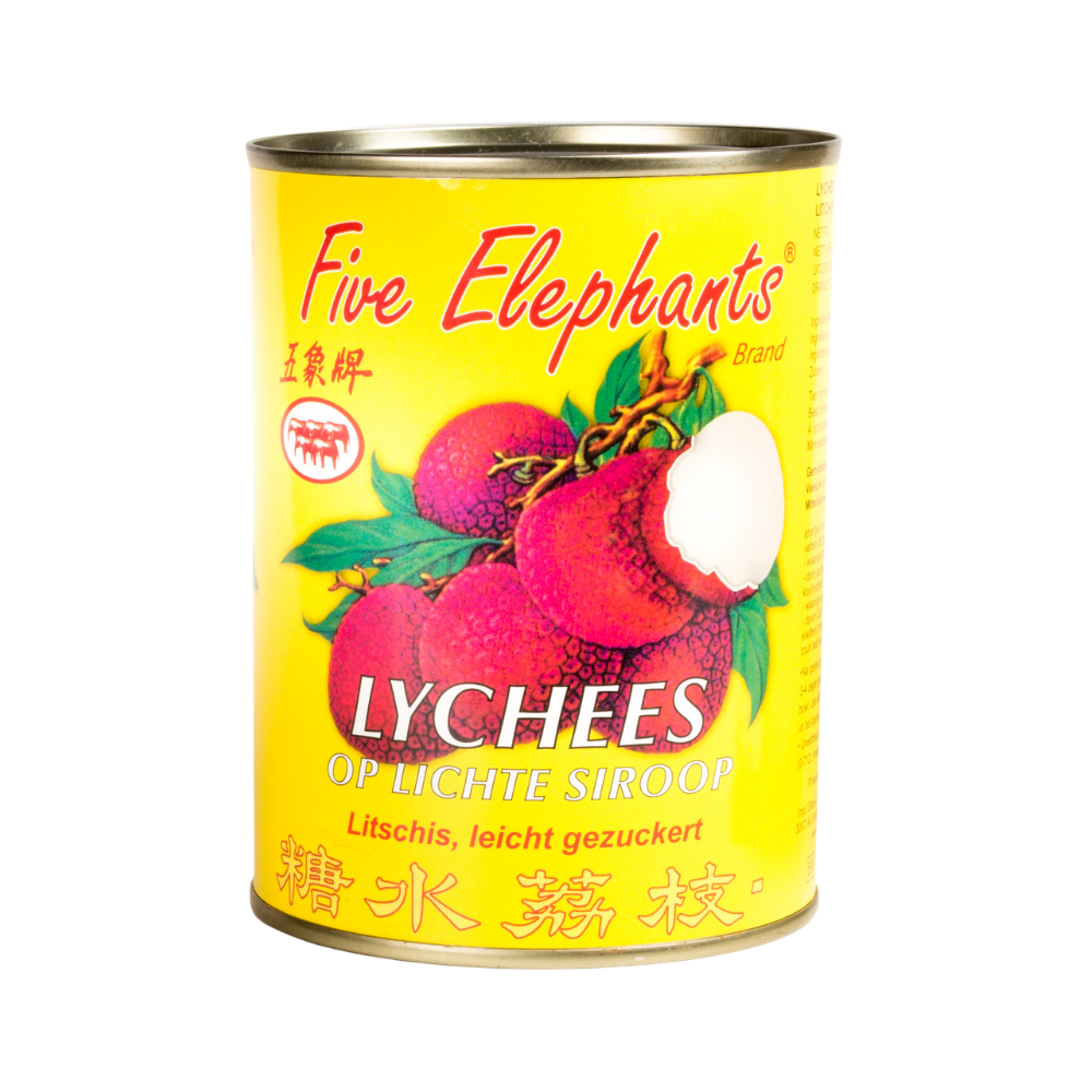 Product Lychees in Light Syrup Five Elephants Image