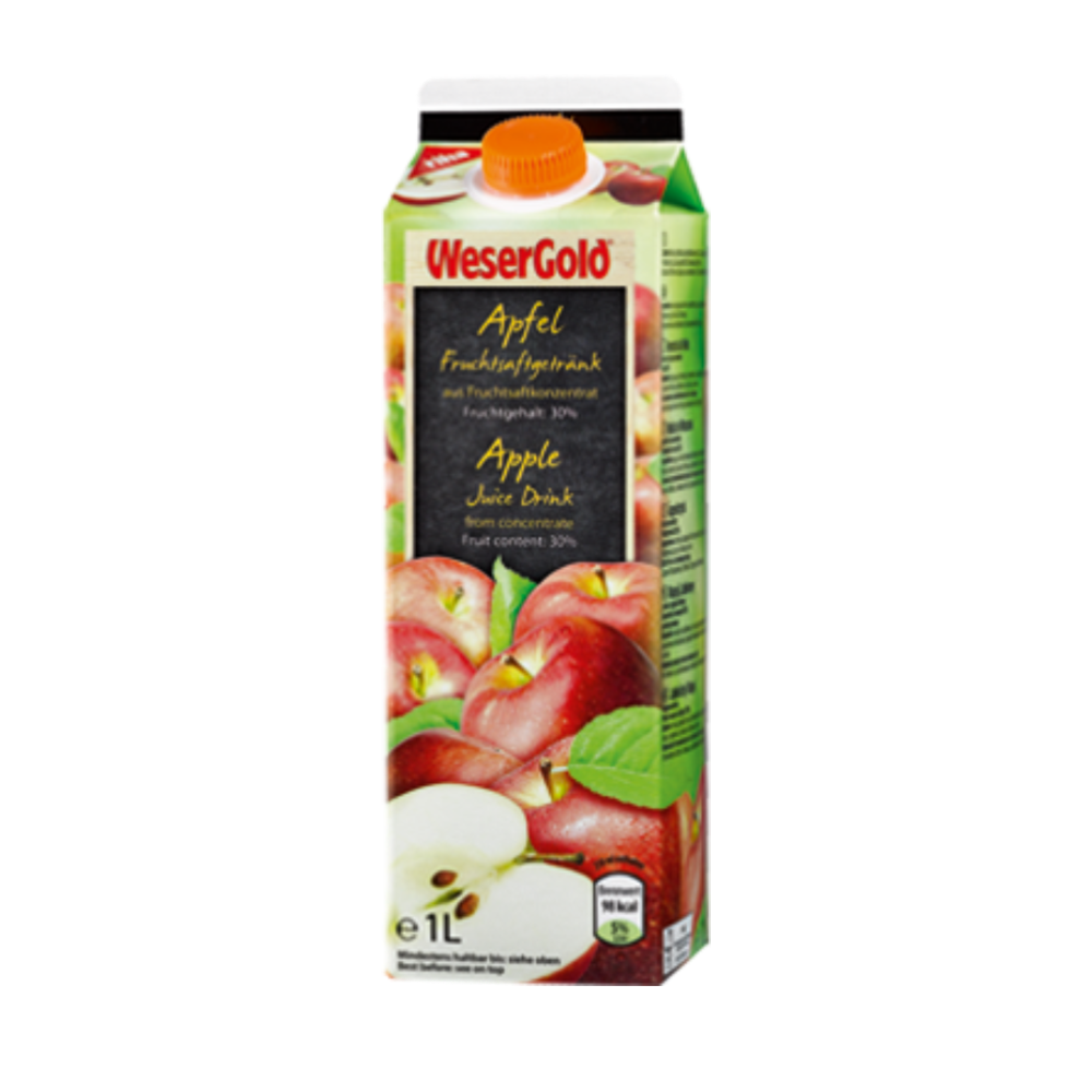 Apple Juice Wesergold 30% Fruit Recap 1L