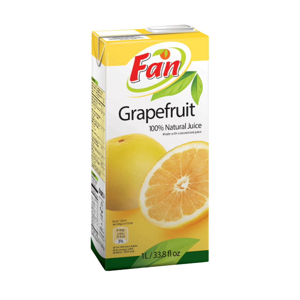 Product Grapefruit Juice Fan 100% Natural 1L Image