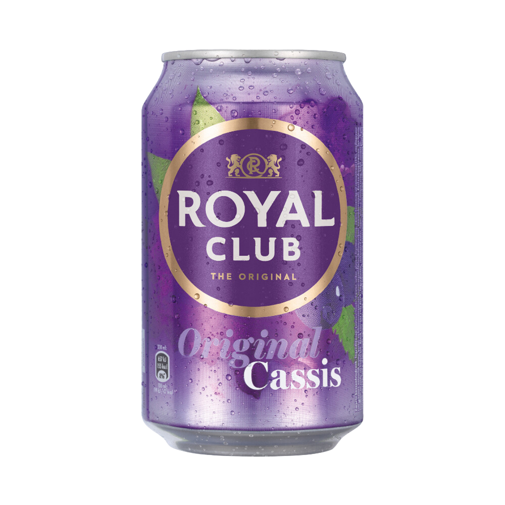 Product Royal Club Cassis Original Deposit NL Logo 33cl Image