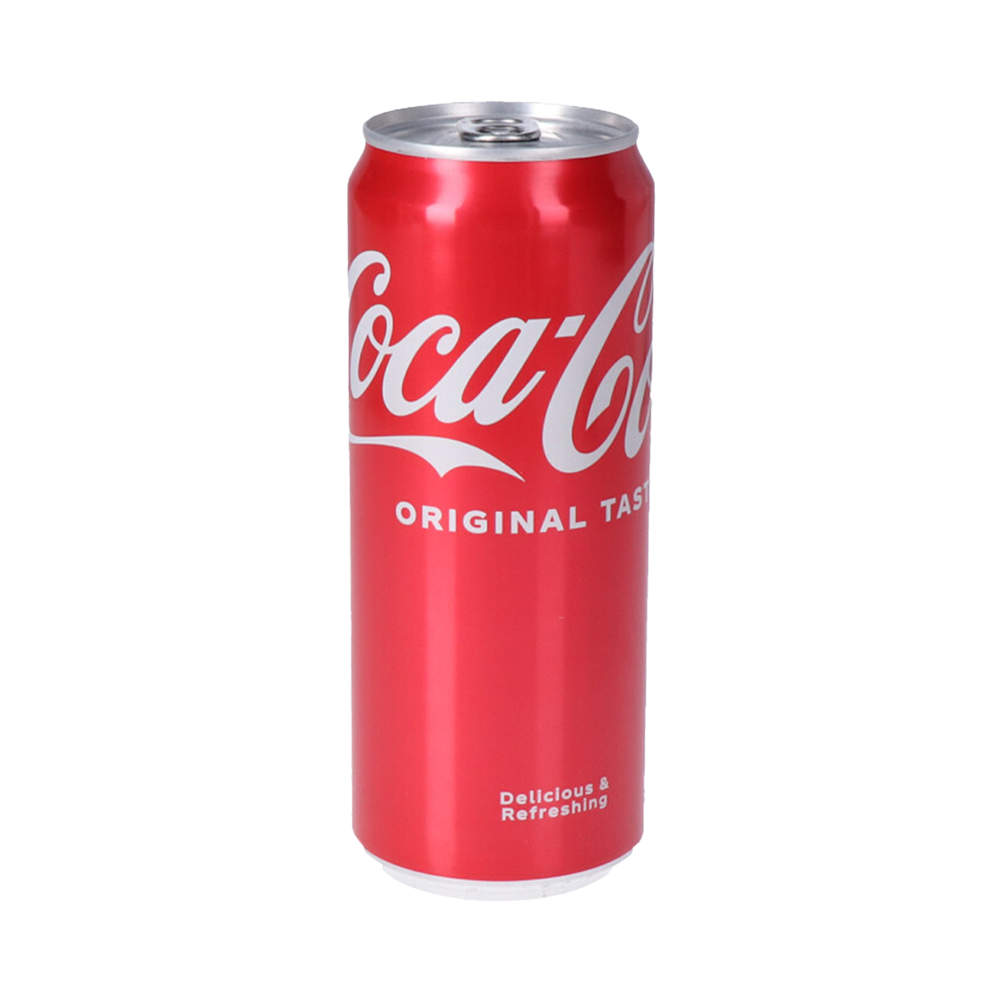 Coca Cola Soft Drinks Sleek Can 33cl