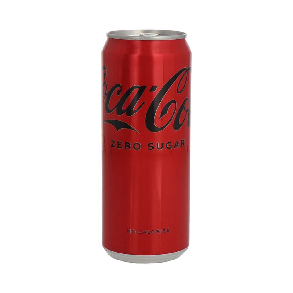 Product Coca Cola Zero Soft Drinks Sleek Can 33cl Image