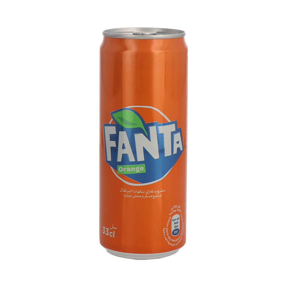 Fanta Soft Drinks Orange 33cl