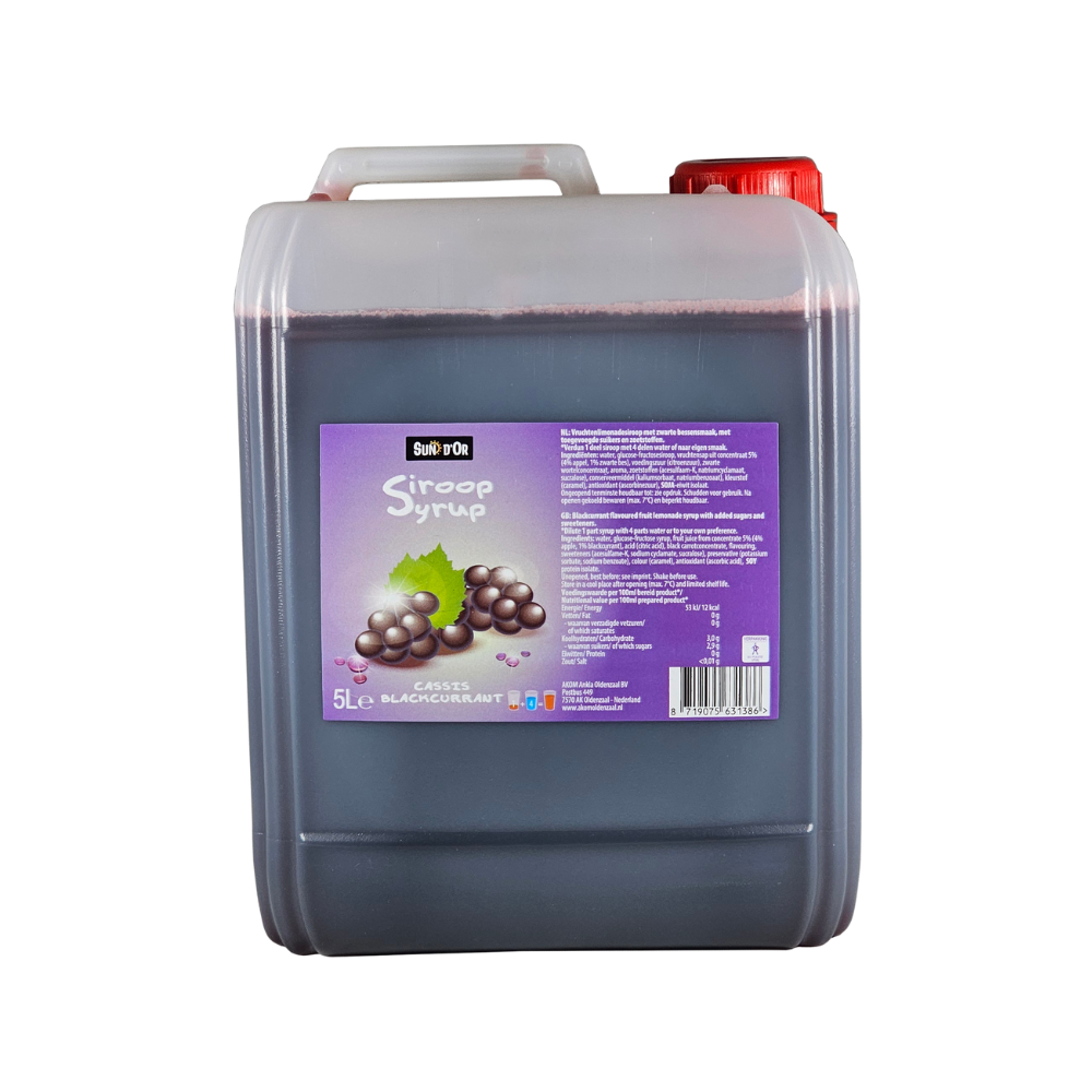 Product Sun d’Or Syrup Blackcurrant Image
