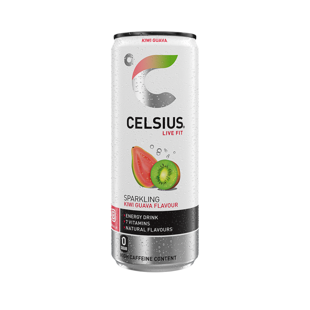 Product Celsius Energy Drink Kiwi Guava Deposit NL Logo Image