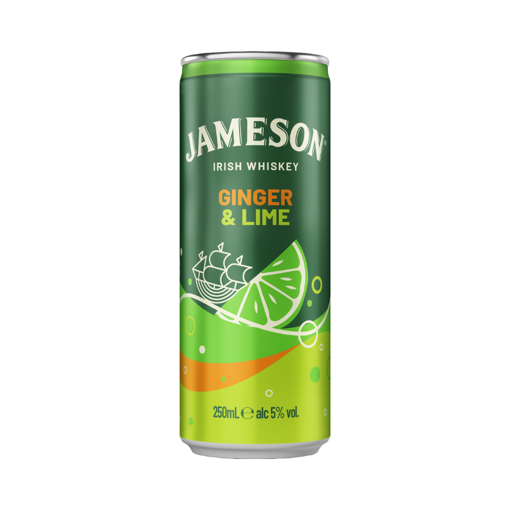 Product Jameson Premix Ginger & Lime Slimcan Deposit NL Logo Image