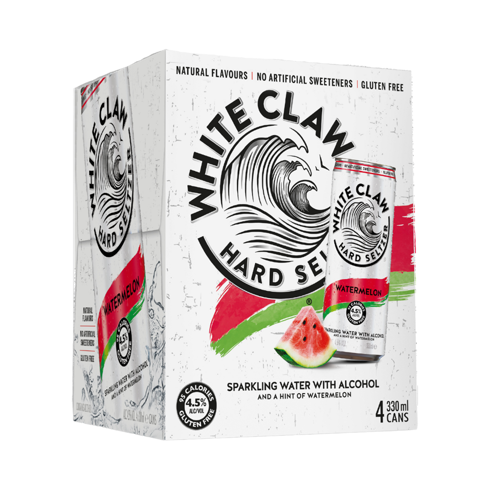 Product Hard Seltzer White Claw Watermelon 33cl  Image