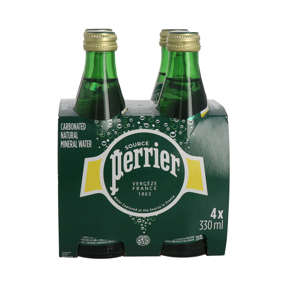 Mineral Water Sparkling Perrier (One Way Glass) 33cl
