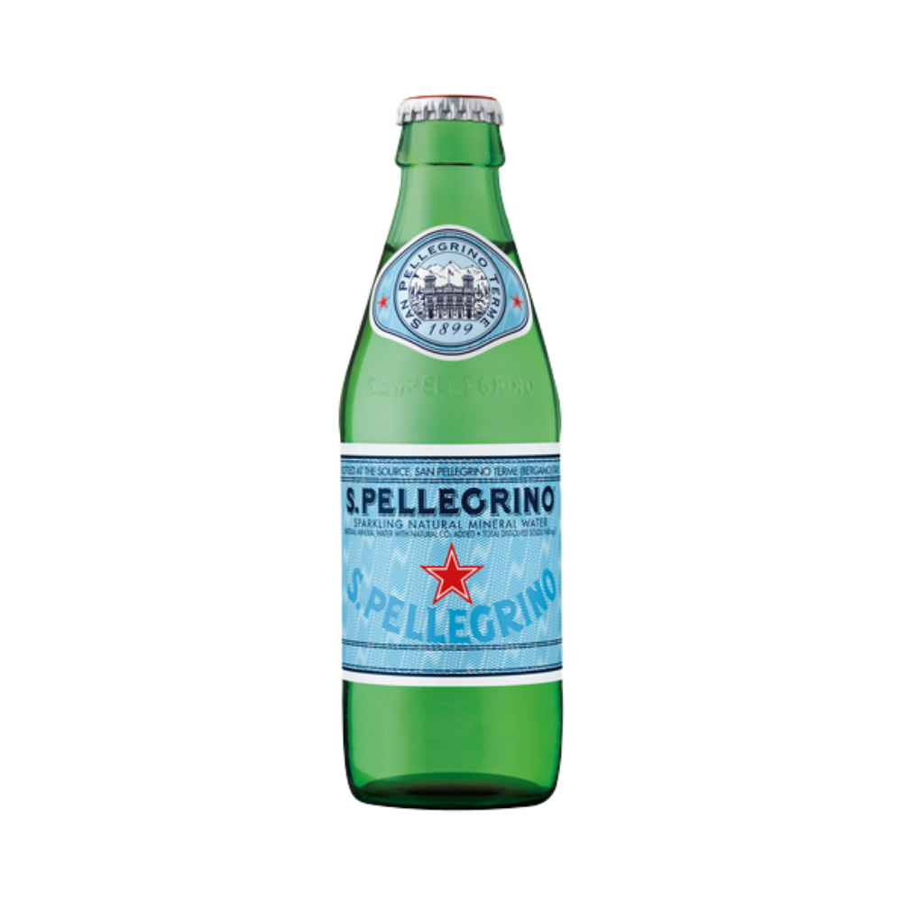 San Pellegrino Mineral Water Sparkling (One Way Glass) 0,25L