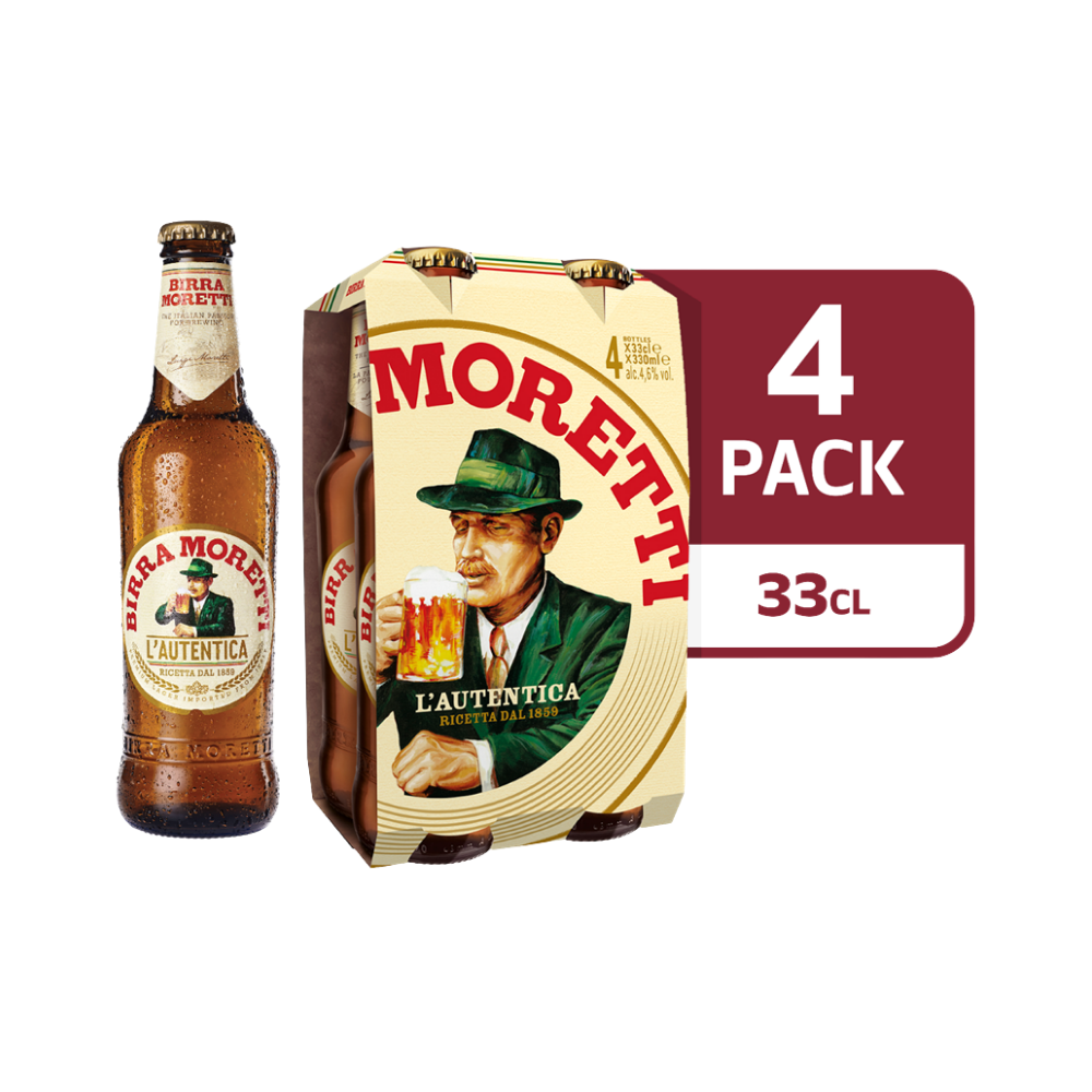 Product Birra Moretti Beer L'Autentica 33cl Image